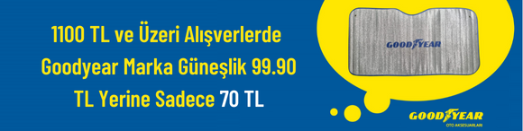 Goodyear Güneşlik Kampanyası